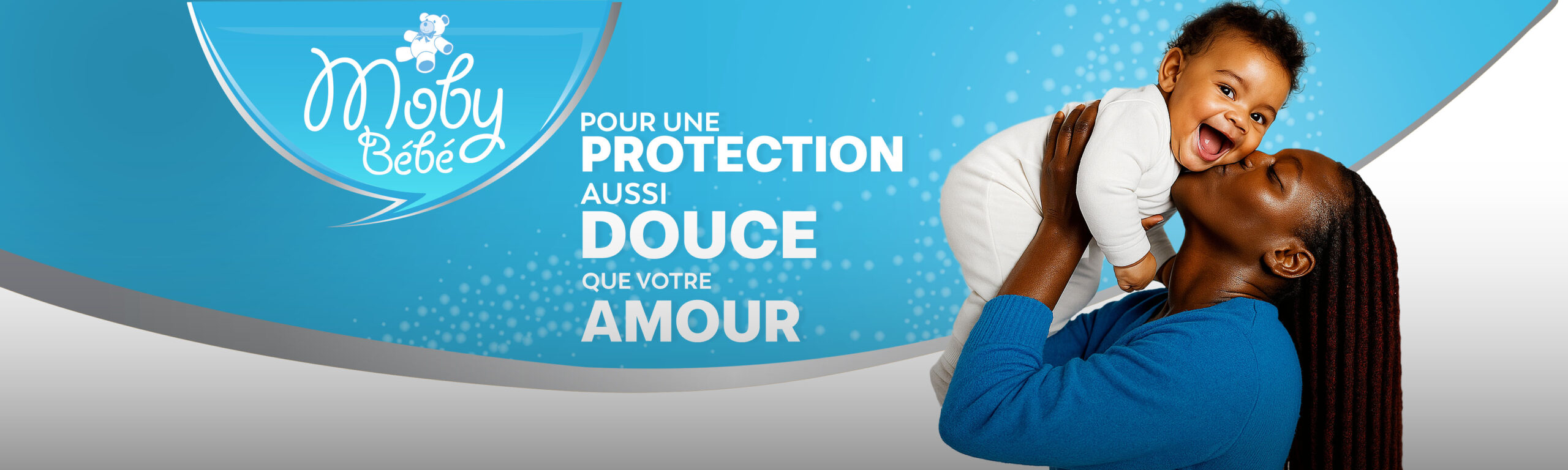 Bannière panoramique du concept retail 3D Biopharma