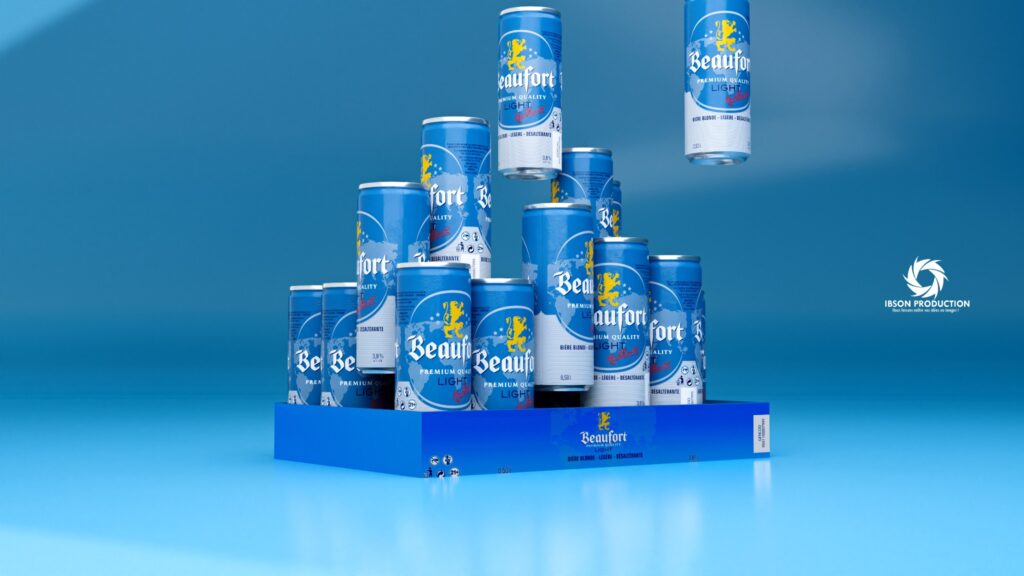 Animatique publicitaire 3D Beaufort Light